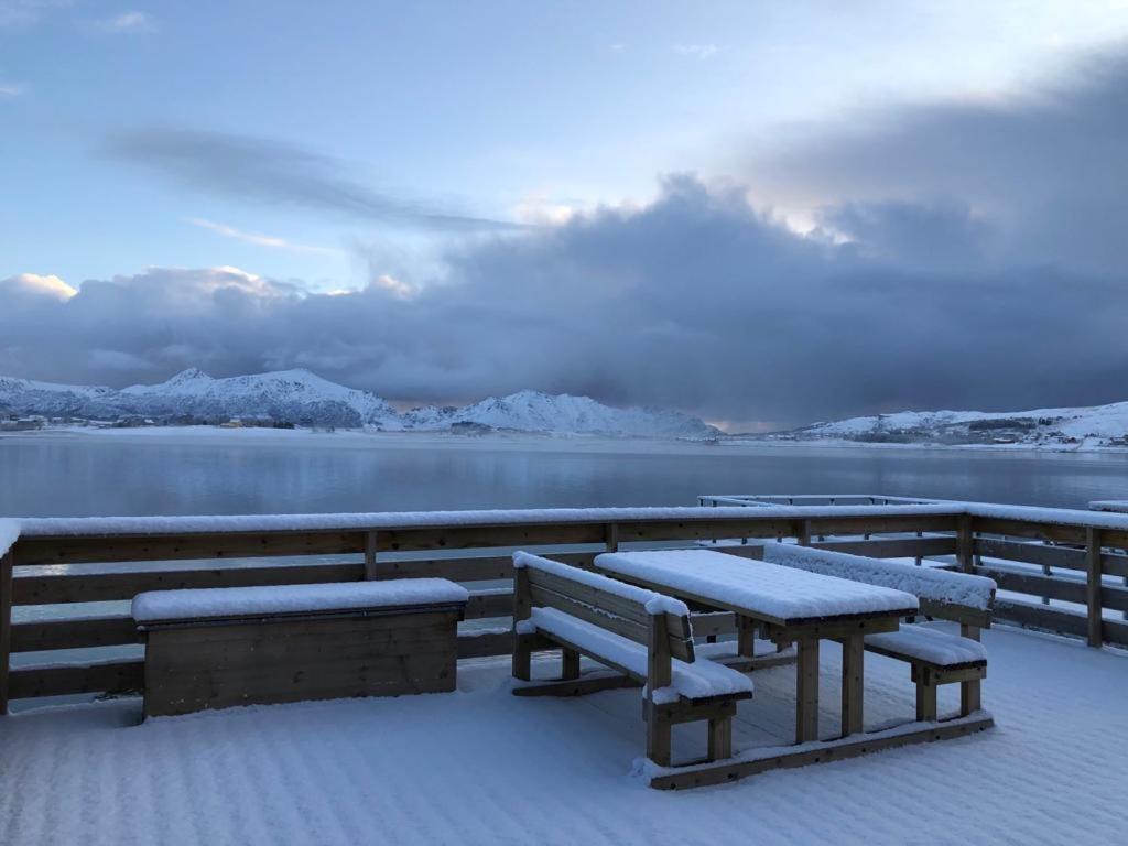 Villa Rorbu Skreda Leknes Esterno foto