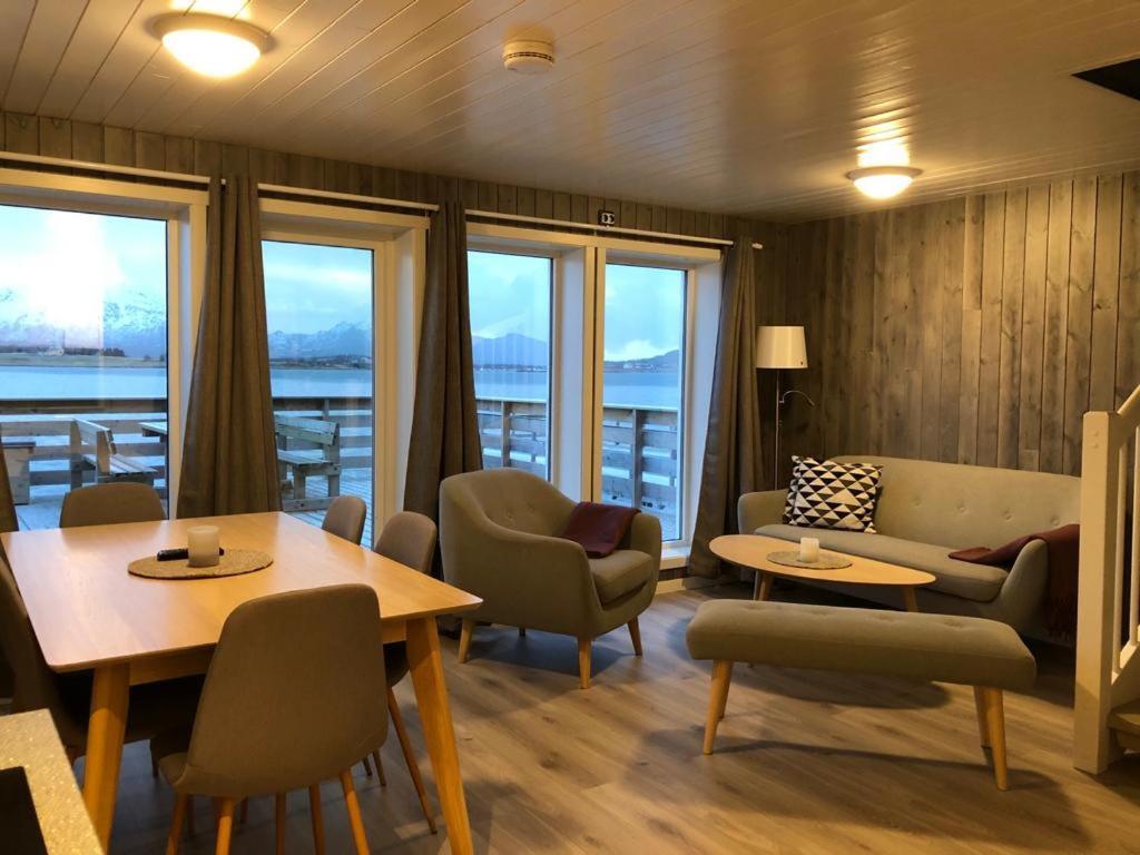 Villa Rorbu Skreda Leknes Esterno foto